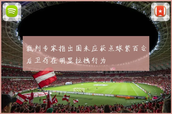 裁判专家指出国米应获点球紫百合后卫存在明显拉拽行为
